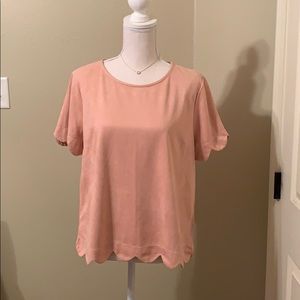 Monteau Shirt Sleeve Top Size XL